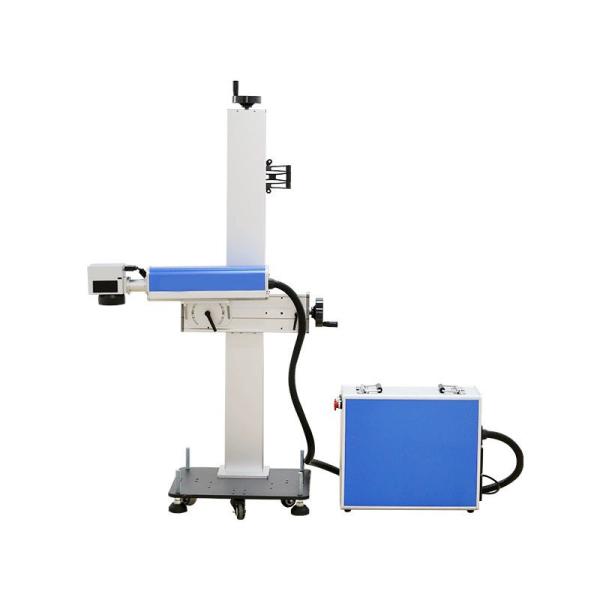 speed Fiber Optic CO2 UV Online Flight Laser Engraving Machine with Pulsed Operation by IPG Raycus Max JPT 20w 30w 50w