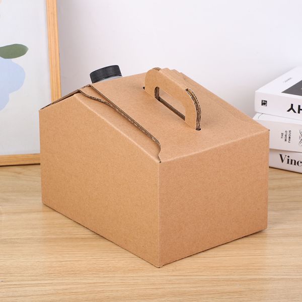 48oz Disposable Coffee Dispensers with Handle Cold Hot Drink Dispenser Box for Party, Catering, Office, Take Out