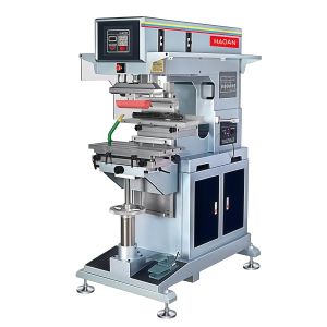 Industrial Monochrome Semi Automatic Pad Printer Machine For Electronics Hardware Plastic Toy