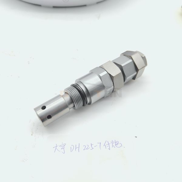 Valve de soulagement pour les pièces hydrauliques des excavatrices pour les travaux de construction Daewoo DH225-7