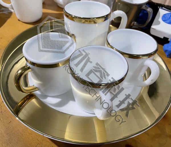 Produtos cerâmicos ouro e chapeamento da prata pela tecnologia de PVD, revestimento cerâmico vermelho de cor de cobre
