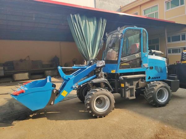 1ton Front End Loader For Sale ET918 Mini Loader With Quick Coupler CE Certificate