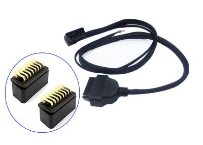 Cablagens do veículo do PVC OBD2 750mm New Energy