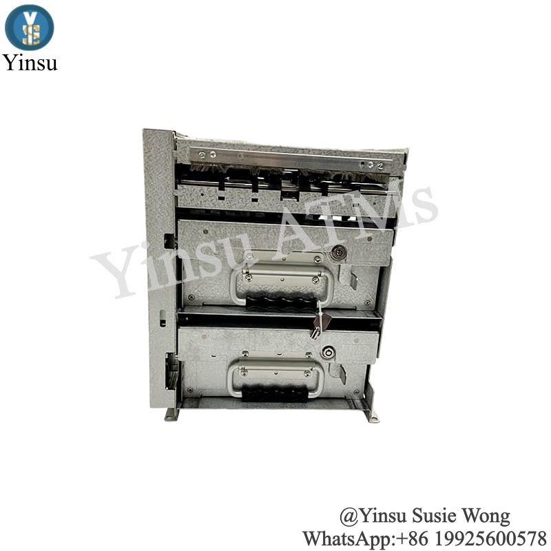 01-01-20-11-14-03-2-1 Multi Mech Bank ATM Machine Parts Glory MultiMech Secure -Multi Denomination Glory ATM Dispenser With 2 Cassettes Glory KY4001090646654
