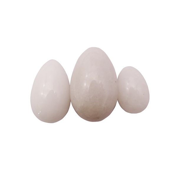 Sex Products Jade Stone Egg for Women Kegel Exercise Natural White Jade Yoni Egg