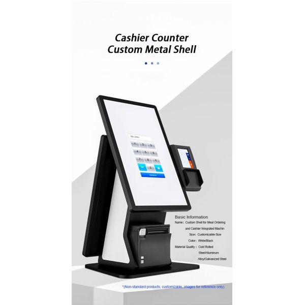15.6 inch Automated Fast Food Kiosk Terminal for Retail and Hospitality