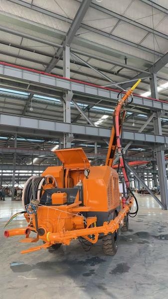 80mのケーブルリール長さ ロボット式スロットコンクリート機 8.5mまでのスロットコンクリート距離 20立方メートル/時間の容量