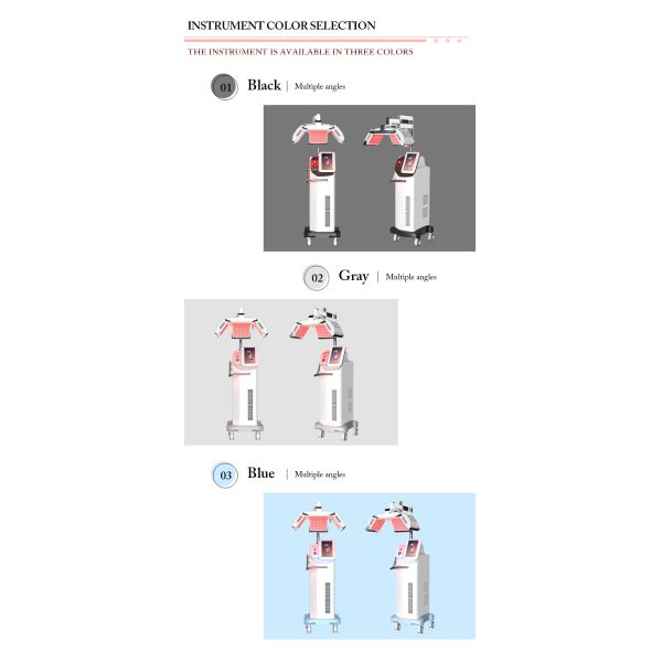 PDT led luz facial/fototerapia cuidado de la piel/led pdt bio-terapia de luz rejuvenecimiento de la piel