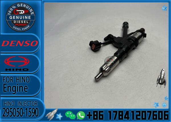 23670-E0590 Common Rail Injector 295050-1590 For Denso Injector Hino P11C For Toyota HILUX 2KD-FTV