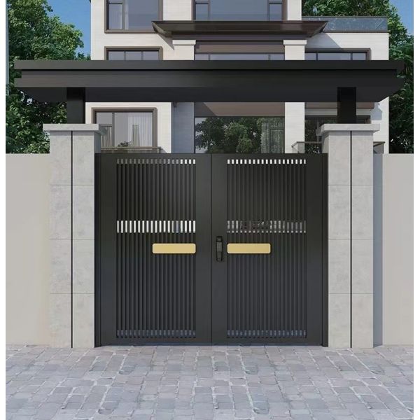Laser Cutting Decoration Privacy Garden Gate Aluminium Anti Fading And Low Thermal Expansion