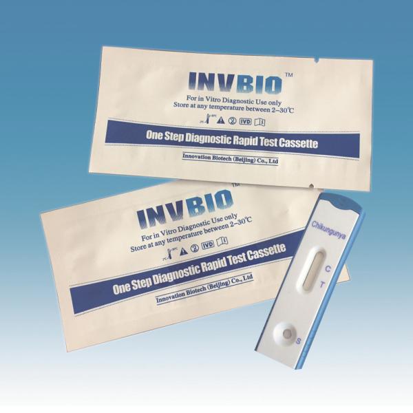 Serum Plasma IgG IgM Antibody Chikungunya Rapid Test Kit Card