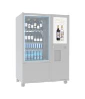 Combiné d'intérieur de plate-forme à télécommande de distributeur automatique de bouteille de vin de vérification d'âge