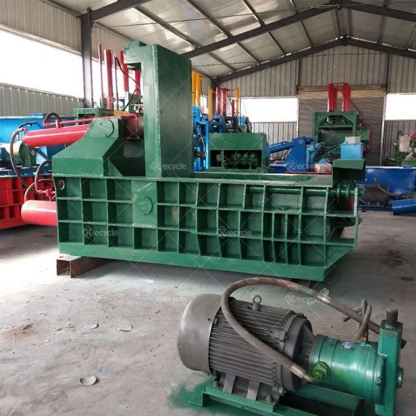 Low Price CE Zip top Can Compressing Machinery Scrap Iron Aluminum Metal Baler Equipment