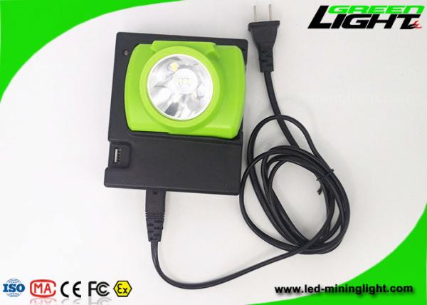 13000lux 1.78W Cordless LED Headlamp Lithium Ion 232lum With Display