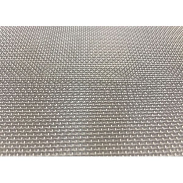 304 Woven Stainless Steel Crimped Wire Mesh Square Hole For 1-2m Width