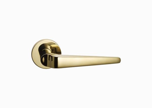 Fashion Brass Door Handles 159mm 63mm Bronze Black Bronze PVD Chrome Lever Door Handles