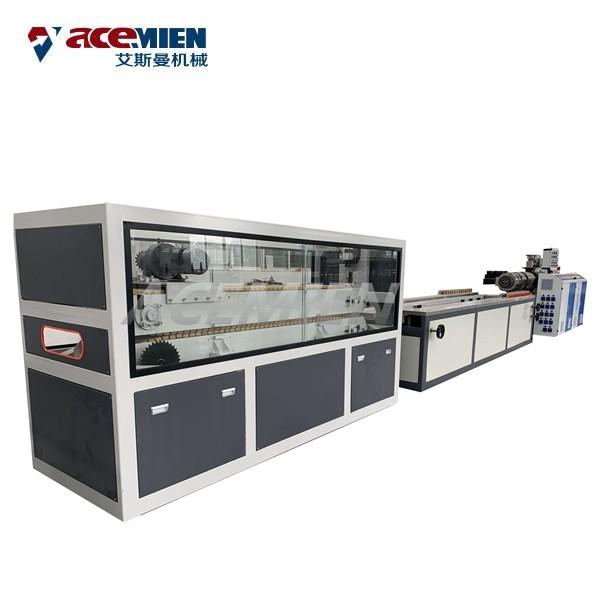 Flooring WPC Extrusion Line PE PVC WPC Wood Plastic Composite 2500 Kg