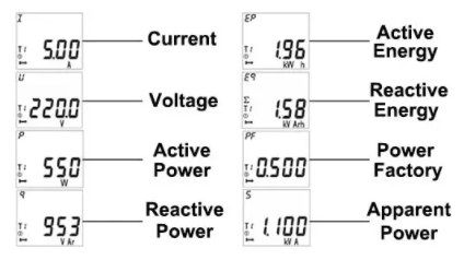 ADL200 DIN Железнодорожный электрический счетчик энергии