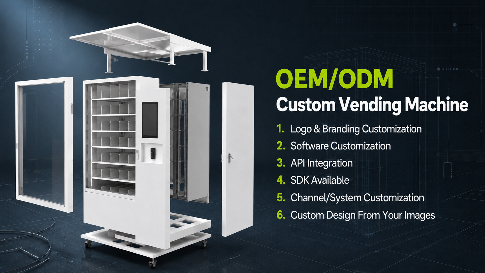 Refrigerated Touch Screen 24H Fresh Flower Vending Machine for Bouquets