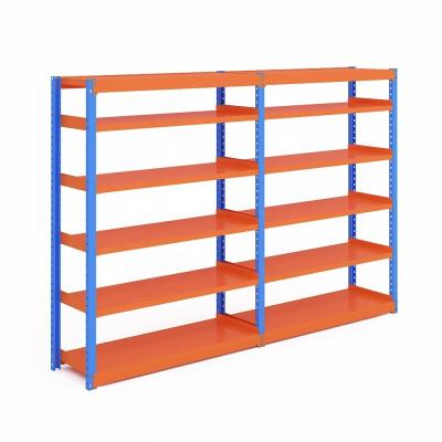 300-1000mm Depth Industrial Boltless Rack Shelving 6 Tier Shelf for Warehouse Storage