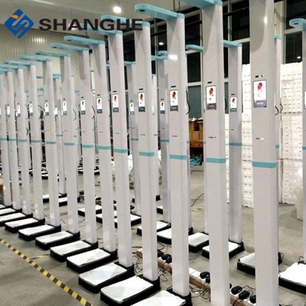 235CM Weight Height Measurement Body Scale With Thermal Printer