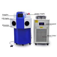 150W machine de soudage au laser de bijoux refroidissement par eau avec refroidisseur d'eau externe