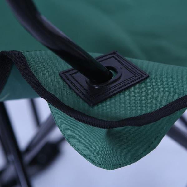 Comfortable Reclining Folding Armrest Camping Chair High Quality Foldable Fishing Chairs With Footrest Cup Holder