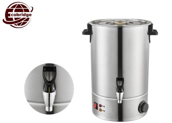 Single Wall Electric Water Boiler , 10-60 Liter Stainless Steel Water Boiler