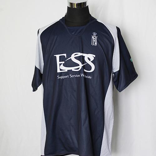 Os tamanhos excelentes da juventude e do adulto da camisa do jérsei T do futebol do estiramento vestem - resistente