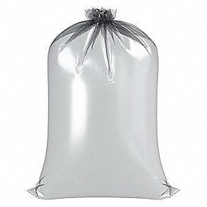 Seamless Clear Plastic Drum Liners , 55 Gallon Drum Liners 10 Mil 165.1*73.66cm