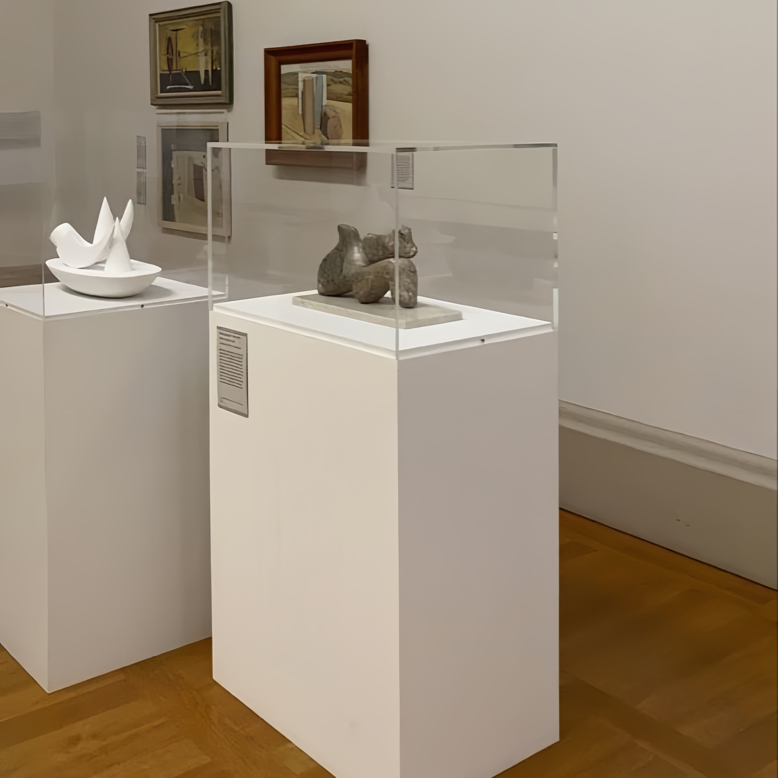 BX 2026  New Design Museum-grade Customized Anti-reflective Glass Display Case for Relic Exhibition