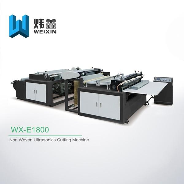 Automatic Ultrasonic Non Woven Fabric Cutting Machine For Shopping Bag