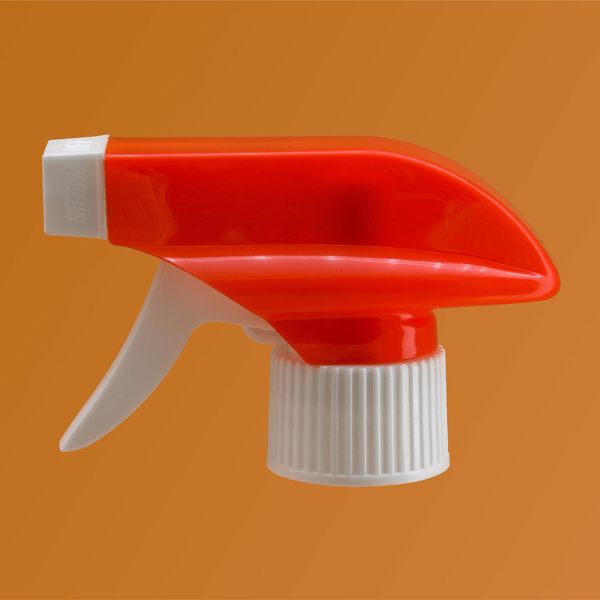 Ergonomic Trigger Spray Head 28 410 PP Material 0.75cc For Cleaning Bottle