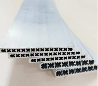 El aluminio sacó el tubo micro 1100 3003 del canal para el refrigerador de aire de la carga del condensador del coche