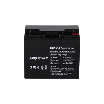 M5 77F Degree VRLA AGM Battery 12v 17ah Rechargeable For UPS Electric Power