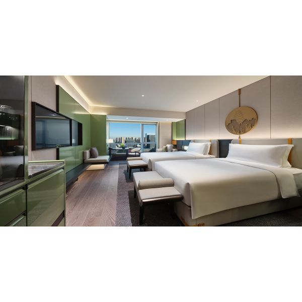 Междуконтинентальная гостиница звезды групп 5 гостиницы в сюитах мебели спальни Китая полностью установленных