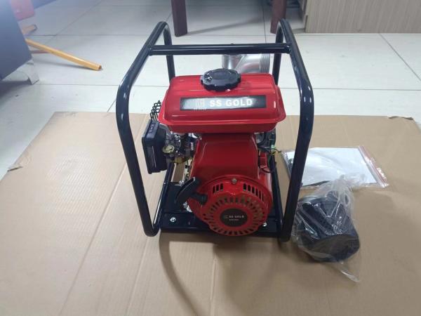 OEM 80mm Portão de sucção de diâmetro bomba de água portátil com motor de gasolina de alta pressão