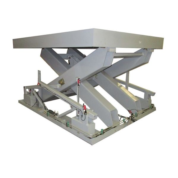 2700x2200mm Stationary Loading Dock Table with 15ton Loading Capacity and Hydraulic Leg Hydraulic Lift