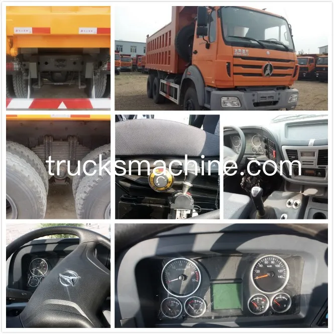 New Heavy Duty Mining Ng80 Beiben 6X4 420HP Tipper Dump Truck For Sale