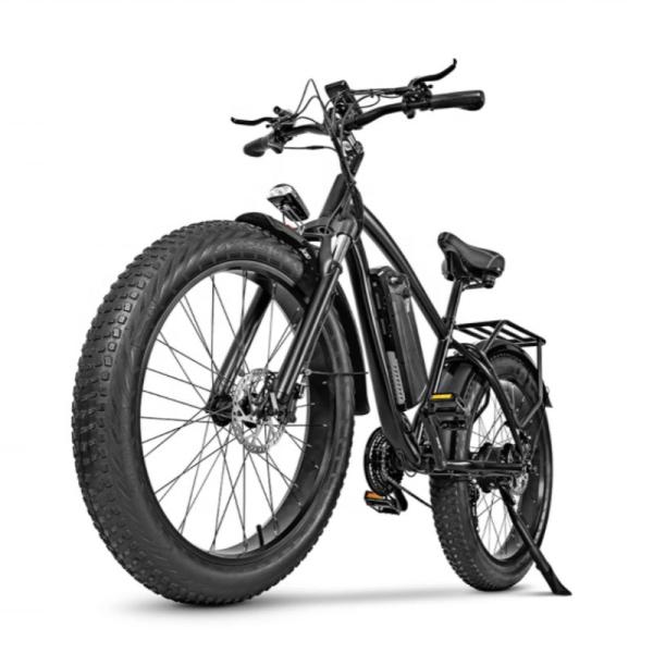 750W 26 Inch Electric Mountain Ebike With 7 Speed Gears And Hydraulic Disc Brake