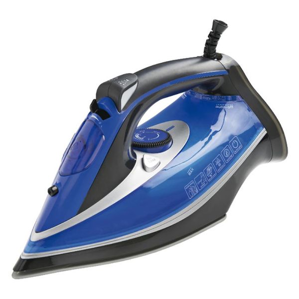 Double Ceramic Plate 3000w Clothes Electric Iron High Power 40g/Min Big Plancha De Vapor Self Clean Full Function Steam
