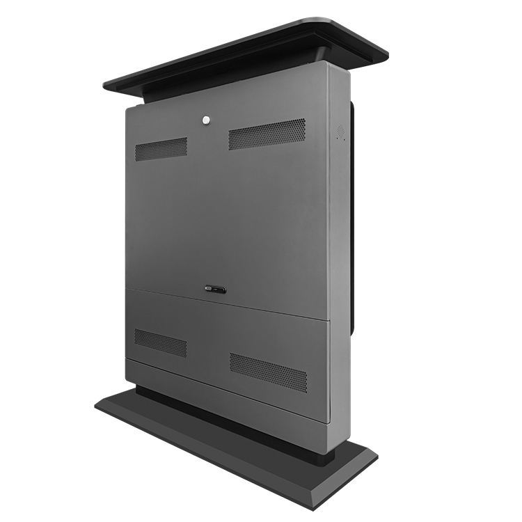 55 Inch Outdoor Digital Signage Touch Screen Kiosk Totem Windows Android High Brightness Waterproof Advertising Display