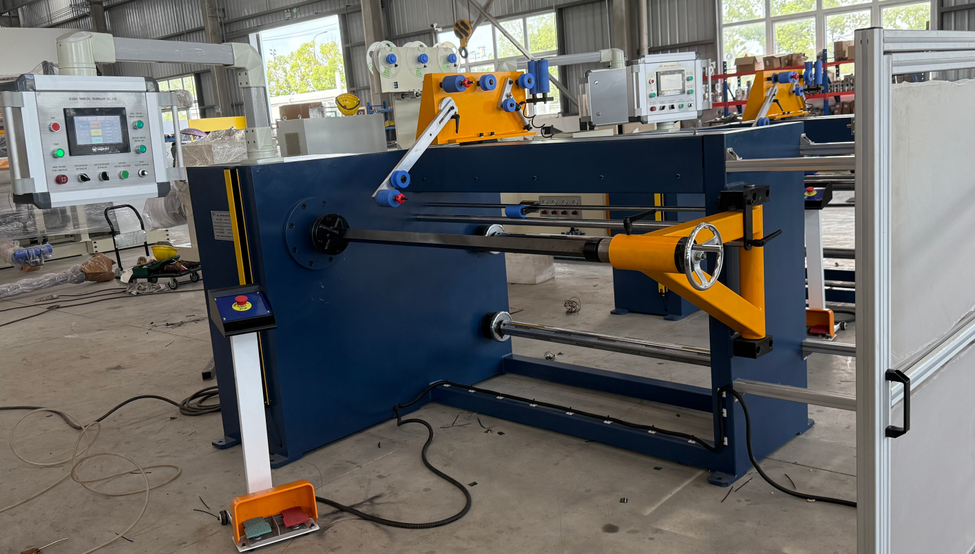 Heavy-Duty 1000mm Automatic Coil Winding Machine with Precision Traversing