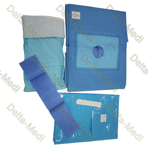 Reinforced SBPP PE Blue Disposable Surgical Packs For Lower Extremity