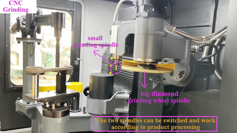 Automatic CNC Grinding Machine Deburring Station for Stainless Steel Casting Parts