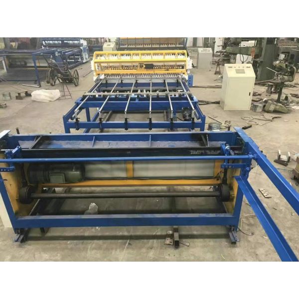 Fully Automatic Welded Mesh Panel Production Line Wire From Coil