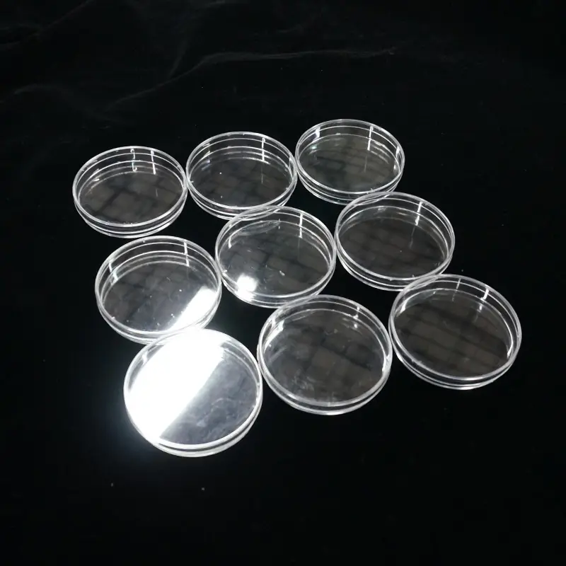 China Manufacturers Wholesale Disposable 35Mm Round Sterile Clear Plastic Container Petri Dishes