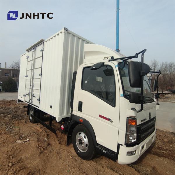 SINOTRUK HOWO LHD Box Truck Van Cargo Truck 6 Tons 116hp