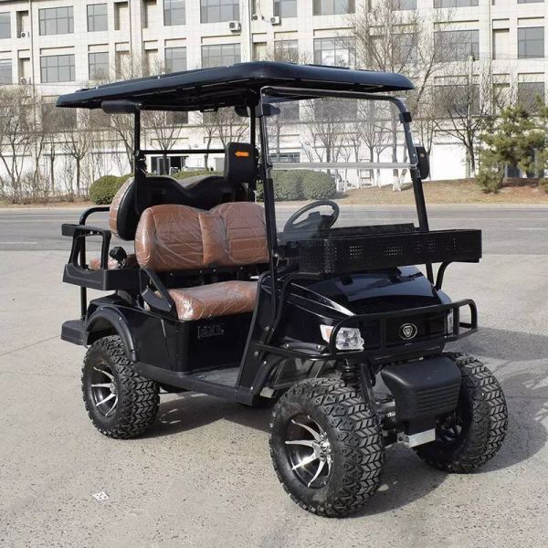 Voiture de golf à commande manuelle Mini Jeep 72V 5Kw électrique 4X4 Luxe au Vietnam Single 6 places