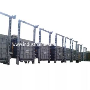 Электрическое печи шестка тележки 950 градус цельсий промышленное для стальных частей